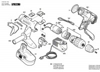 Bosch 0 603 941 320 Psb 18 Ve-2 Cordl Perc Screwdr 18 V / Eu Spare Parts